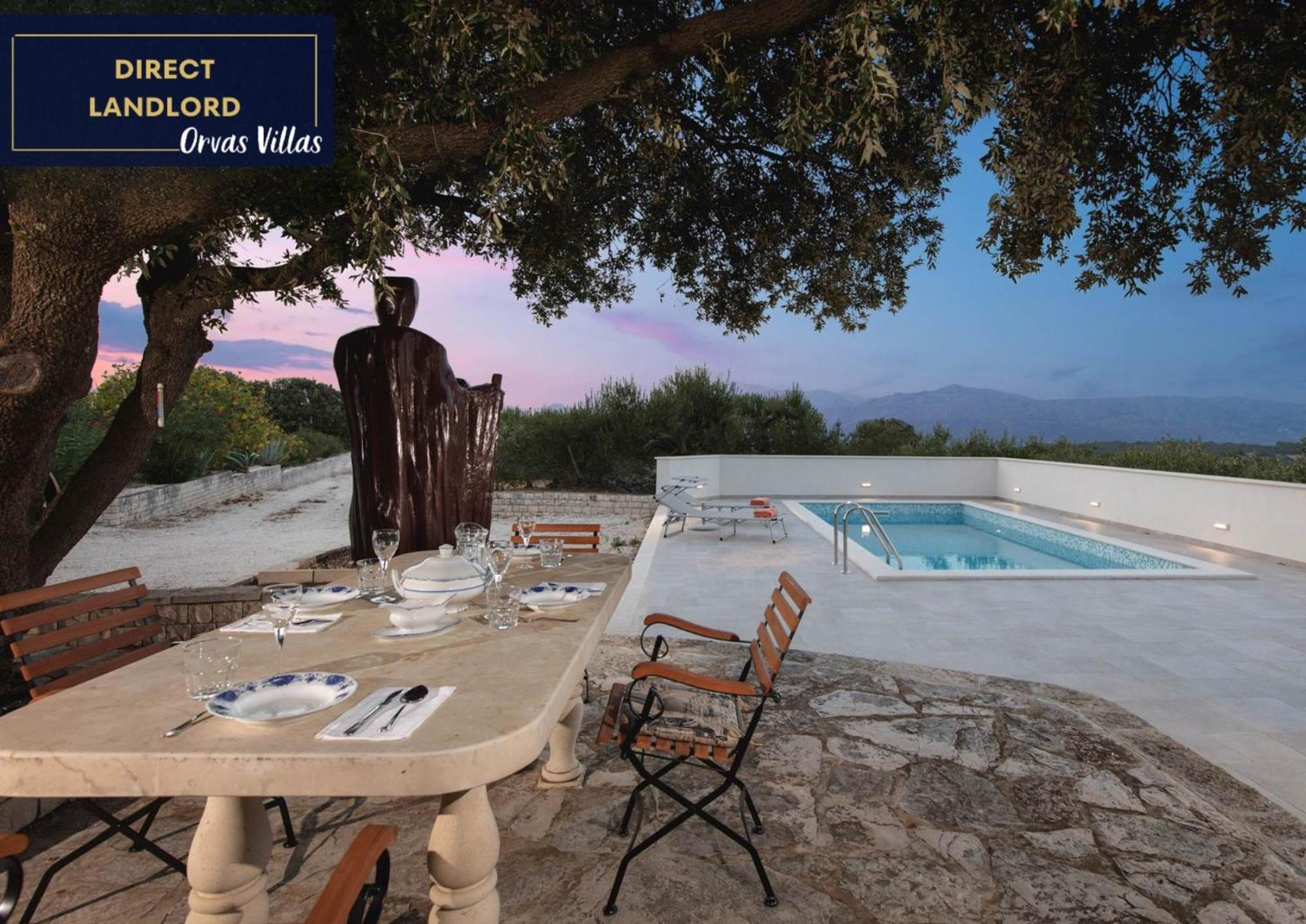 Villa Dubrava Tranquil Retreat Nestled In An Olive Grove For Serene Escapes Pucisca Kültér fotó