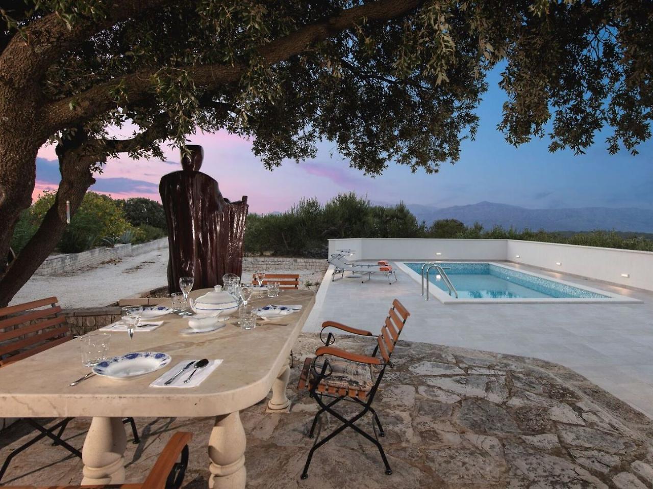 Villa Dubrava Tranquil Retreat Nestled In An Olive Grove For Serene Escapes Pucisca Kültér fotó